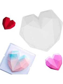 GEO HEART LARGE MOULD